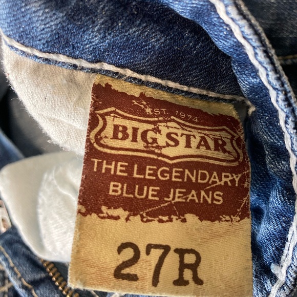 Big Star Casey K low rise size 27 boot cut jeans - Picture 5 of 5